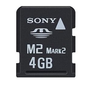Sony Audio/video 4gb Memory Stick Micro (m2) Ma (msm4/tq) -