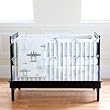 Argington Planes Crib Sheet Set Organic Baby Nursery Bedding