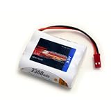 Tenergy 3.6V 2000mAh Side-by-Side Ready to Use NiMH Battery Packs w  BEC Connector for RC... by Tenergy