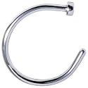 18 Gauge Stainless Steel Nose Hoop - 3/8"