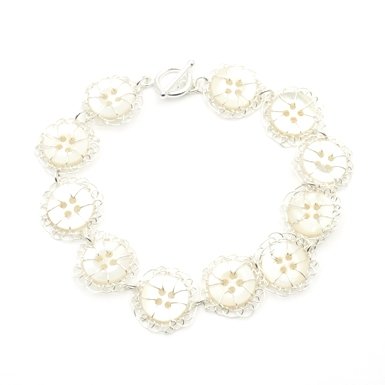 Vintage Button Bracelet by Judith Brown