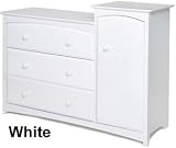 Beatrice Combo Tower Dresser - White