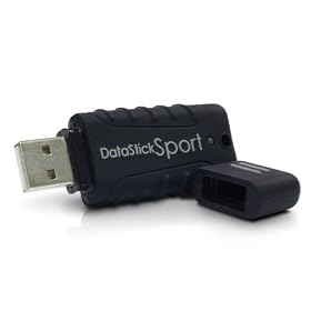 Centon DataStick Sport 8 GB Waterproof USB 2.0 Flash Drive DSW8GB-003 (Black)