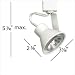 W.A.C. JTK-103-WT Miniature Luminaire Loop Back Line Voltage Track Head Finish: White...