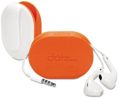 PARIS BUSINESS PRODUCTS, Dotz Flex Earbud Wrap, Orange