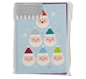 Paperchase Small Pack Of 10 Charity Cards. Santa Design