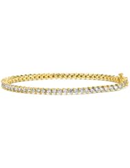Diamond 2-Prong Tennis Bracelet