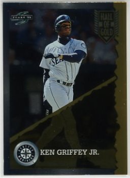 Ken Griffey Jr Seattle Mariners 1995 Score Hall of Gold Baseball Card