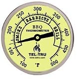 Review Tel-Tru  / Tel-Tru 351U04FBAKLAAAA BQ300 100-500F Barbecue Thermometer - Glow Dial with 4 Inch Stem