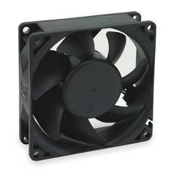 Dayton 2RTE8 Axial Fan, 3 1/8 In Sq, 41 CFM, 115 V
