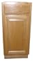 15" Oak Base Cabinet