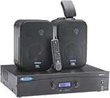 Crown XM Radio Business Music System With Jbl Speakers - 40-Watt, 2 Jbl Control 1S Speakers