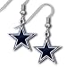 Dallas Cowboys Earrings Pierced Hook Design Earrings