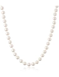 Colored Simulated 8mm Pearl Strand Necklace, 30"