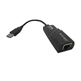 SANOXY USB 2.0 to 10/100/1000 Gigabit Ethernet LAN Wired Network Adapter for Windows Mac Chromebook Linux