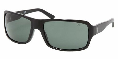 Polo PH4045 Shiny Black/Grey Green Sunglasses (PH4045-500171-63-17-125)