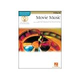 Hal Leonard Movie Music (Violin) Instrumental Folio Book and CD