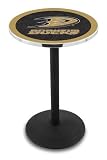 42" Anaheim Ducks Bar Height Pub Table - Round Base