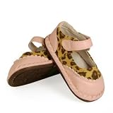 Handsewn Monica Cheetah Pink Toddler Shoe Size 2