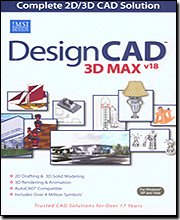 Designcad 3D Max Version 18 2D & 3D Cad Solution [Old Version]