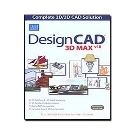 Designcad 3D Max Version 18 2D & 3D Cad Solution [Old Version]
