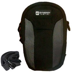 Canon PowerShot SX160 Digital Camera Case Point & Shoot Digital Camera Case, Black / Grey - Replacement