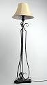 Premium Outdoor Lighting: Bronze Floor Lamp and Shade