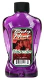 Body Heat Watermelon Warming Massage Oil 8oz