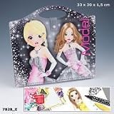 Depesche Sticker Schablonen Top Model Glamour Special Set inkl 16 design 7828
