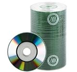 Ridata 24X 3-Inch Mini Shiny-Silver/Silver 24-Min CD-R's 100-Pak Shrinkwrap & Vinyl Sleeves