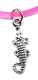 8 Pink Alligator Ankle Bracelet Sterling Silver Jewelry