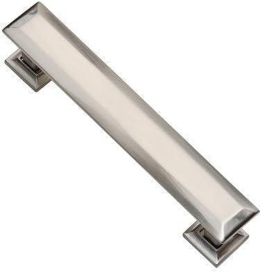 Englewood 4.25" Cabinet Drawer Bar Pull (Set of 25) Finish: Brushed Nickel