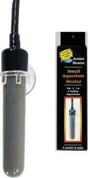 Jr. Aquatics 7.5 Watt Submersible 4" Jr. Aquatics Heater (ul