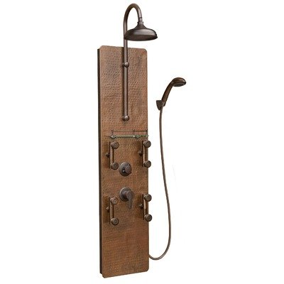 PULSE Showerspas 1016 Mojave Showerspa Shower Panel, Copper