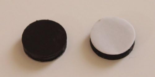 50 Round Self Adhesive Magnetic Circles .5" Diameter 4 mil Mets Arts and Crafts Sheets Magnet Dot DIY Mac 4 Eye Tape Fridge Cute Self-adhesive Sticky Craft
