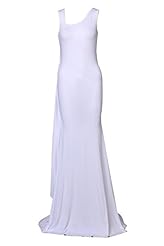 Cocktail Full Length Backless Cotton Bandage Dress/Prom Dress/Party Dress/Maxi Dress 