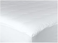 Newpoint International 200-Thread Count Cotton Waterproof Mattress Pad, California King