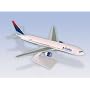 Delta Airlines 767-300 1/200 Snap Fit Airplane Model