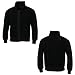Kappa Polarfleece Sweatjacke Fabar * schwarz