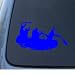 RAFTING - Whitewater Sport - Car, Truck, Notebook, Vinyl Decal Sticker #1203 | Vinyl Color: Blue