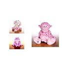 Webkinz Love Puppy, Love Frog and Love Monkey by Ganz