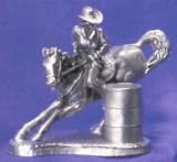 Regular Barrel Racer Figurine
