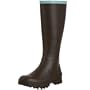 Tretorn Women's Ballena Zip Boot,Brown/Blue,35 FR (US Women's 4 M)