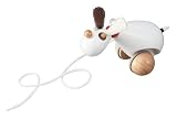 Sit & Walk Wooden Dog Pull Toy