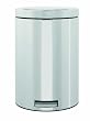 Brabantia Pedal Bin with Food Trap, 20 Litre, Brilliant Steel