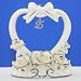 25th Wedding Anniversary Cake Topper Gift