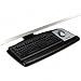 3M Adjustable Keyboard Tray - 25.5", 22.38" x 12" - Black