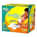 Pampers Diapers Swaddlers New Baby Size 1 - 2 / 234 Count