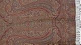 ShalinCraft Blanket Throws Pure Wool Asian Jacquard Pattern India (wbscov023)