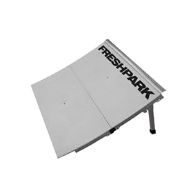 Click here to buy FreshPark Professional BMX and Skateboarding Launch Kicker Ramp by FreshPark.